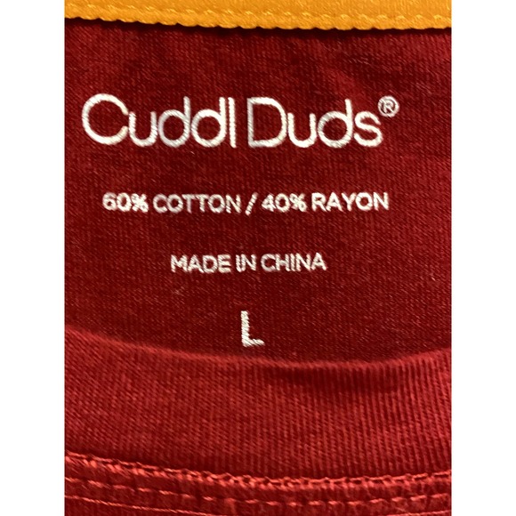 Cuddl Duds Thermal Top (Red) - Picture 3 of 4